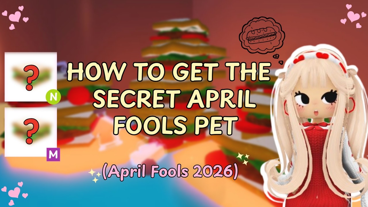 How To Get The NEW SECRET SANDWICH PET in Adopt Me!! (Adopt Me April Fools Update)