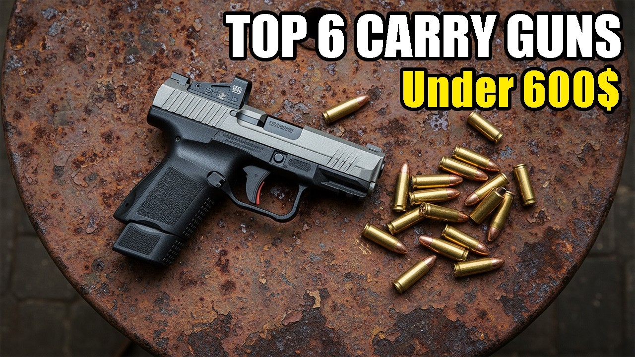 Under $600: 6 Carry Guns That Perform Like $1000+ Models