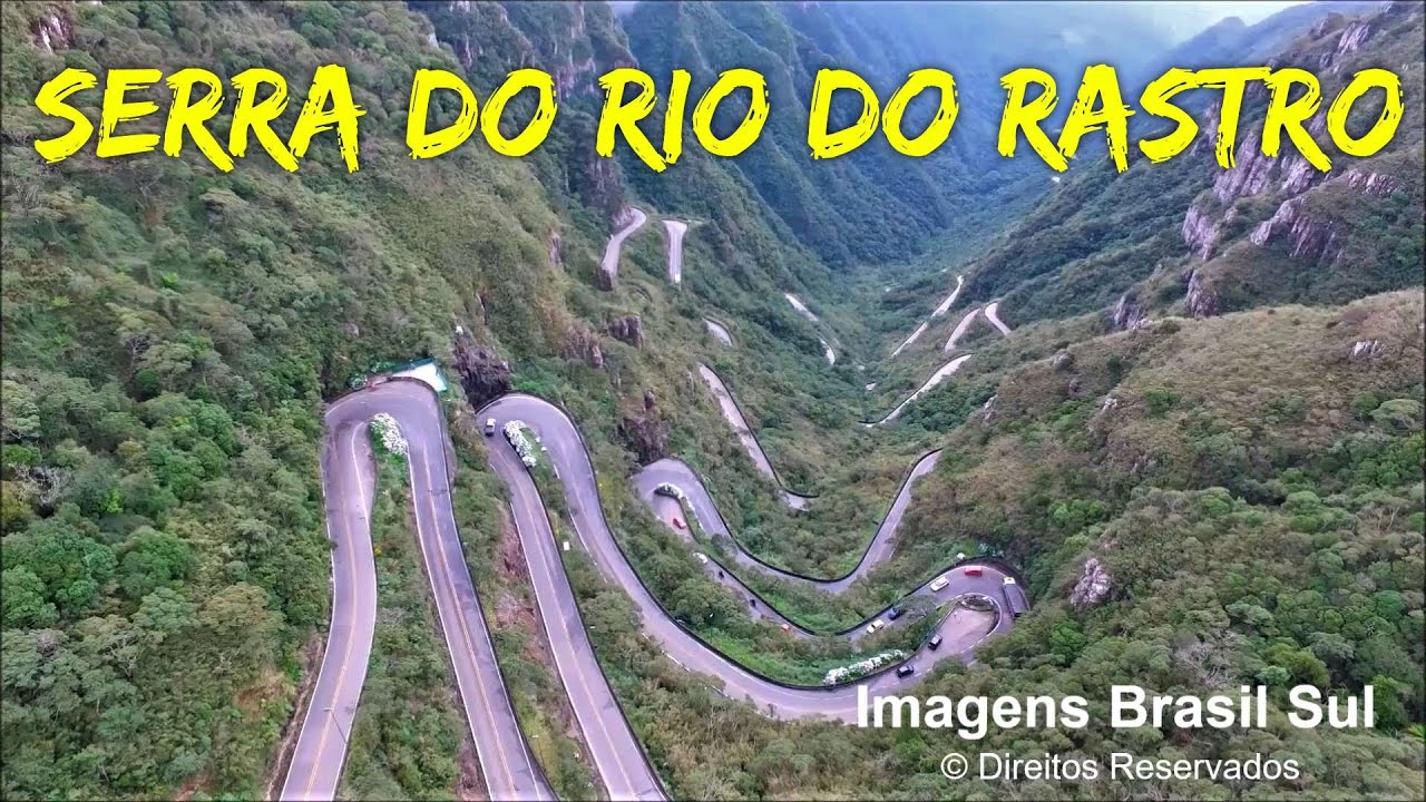 SERRA do RIO do RASTRO | Entre Lauro Müller e Bom Jardim da Serra | SC (Aéreas Drone)