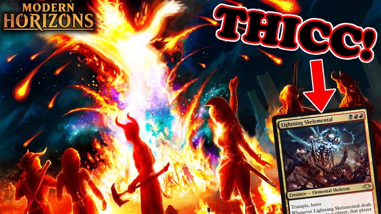 MTG Modern 🔥 Rakdos BURN Deck! 🔥 【 Modern Horizons 】