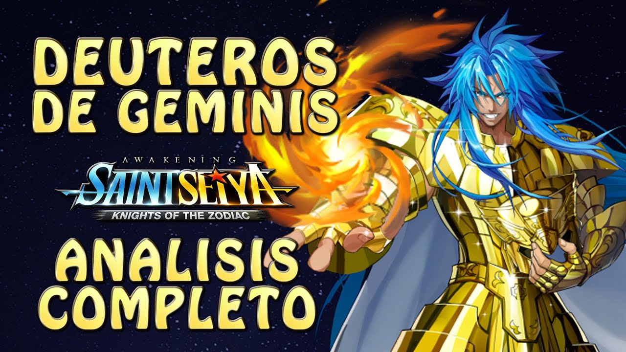 DEFTEROS DE GEMINIS! ANALISIS COMPLETO CON DEMOSTRACION!! Saint Seiya Awakening