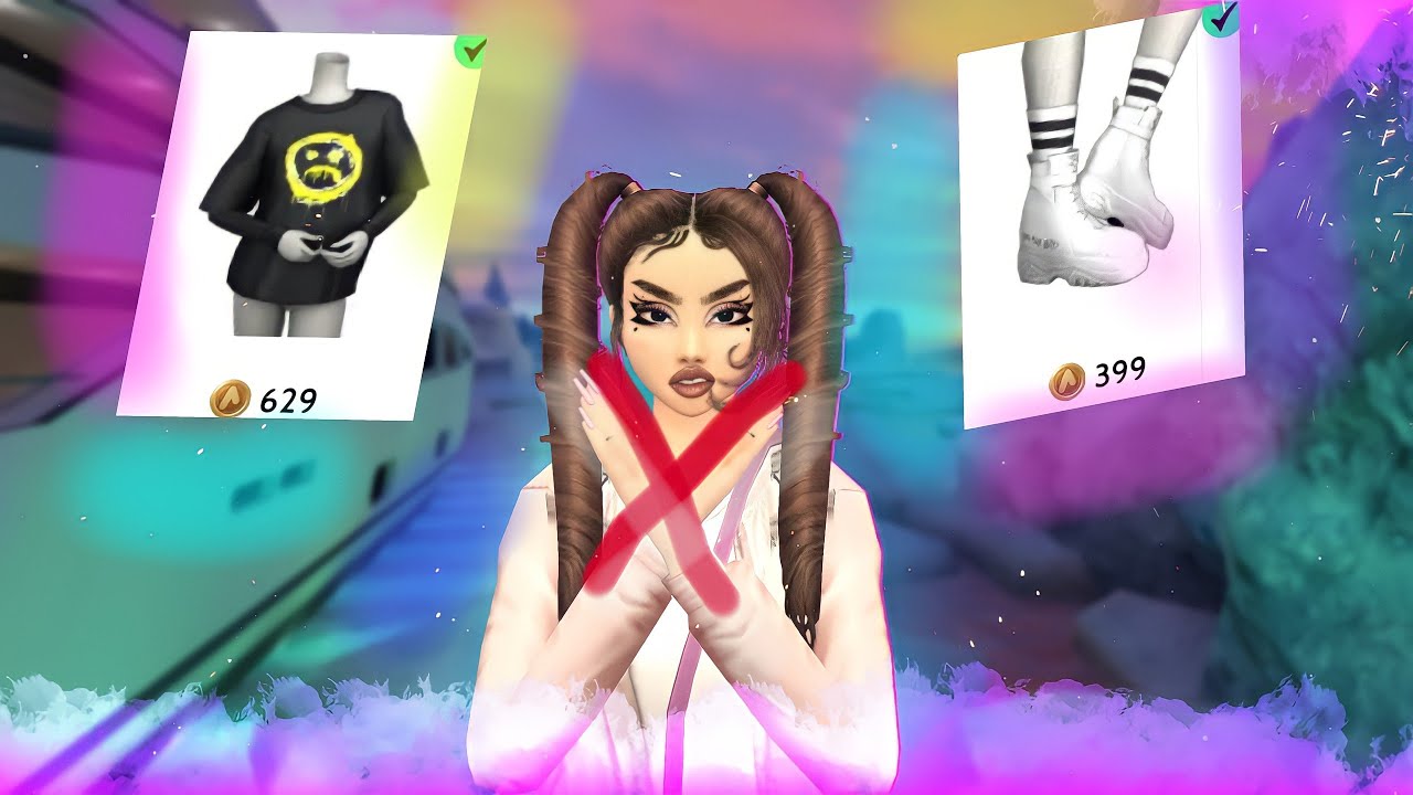 😒Одежда,которую я НИ РАЗУ не надела(зря купила)/Avakin life/Авакин Лайф/