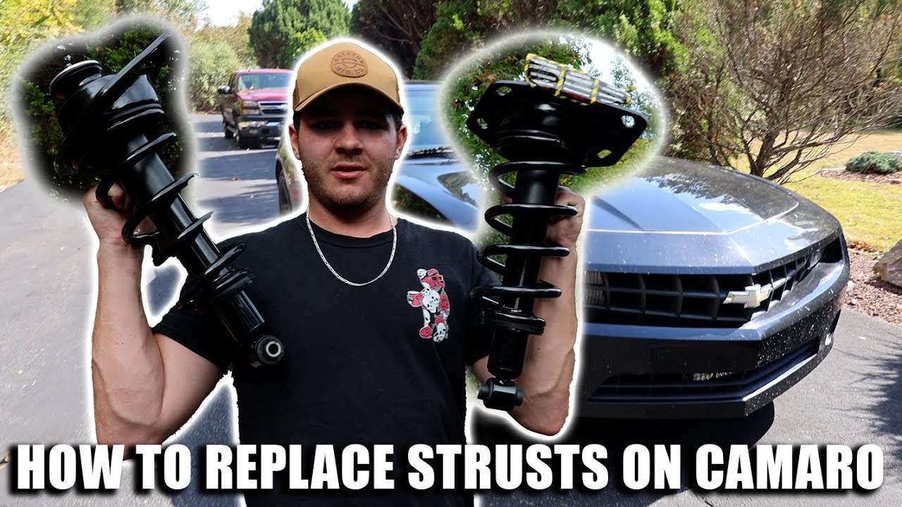 How to Replace Front & Rear Struts on Your V8 Swapped Camaro! Full DIY Guide
