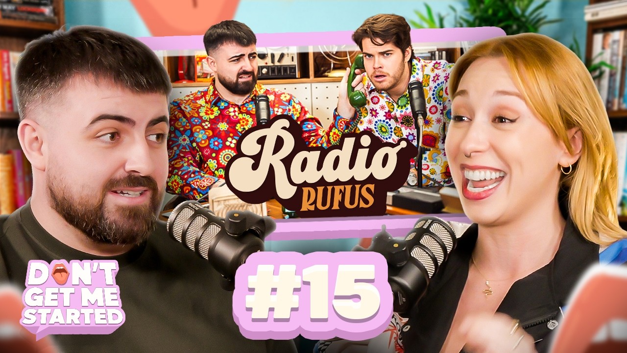 Aidan Rafferty On The RETURN Of Radio Rufus, Drinking STRAIGHT Whiskey At 13 & His HORROR Uni House!