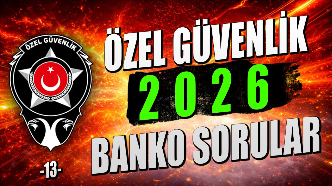 Özel Güvenlik 2026 Sınav Soruları | #Özel #Güvenlik #Sınav #Soruları