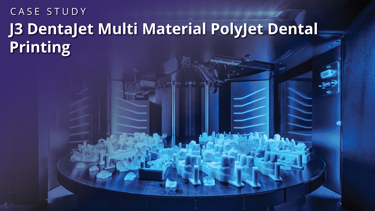 How It Works: J3 DentaJet Multi-Material Dental Printing | Purple Platypus
