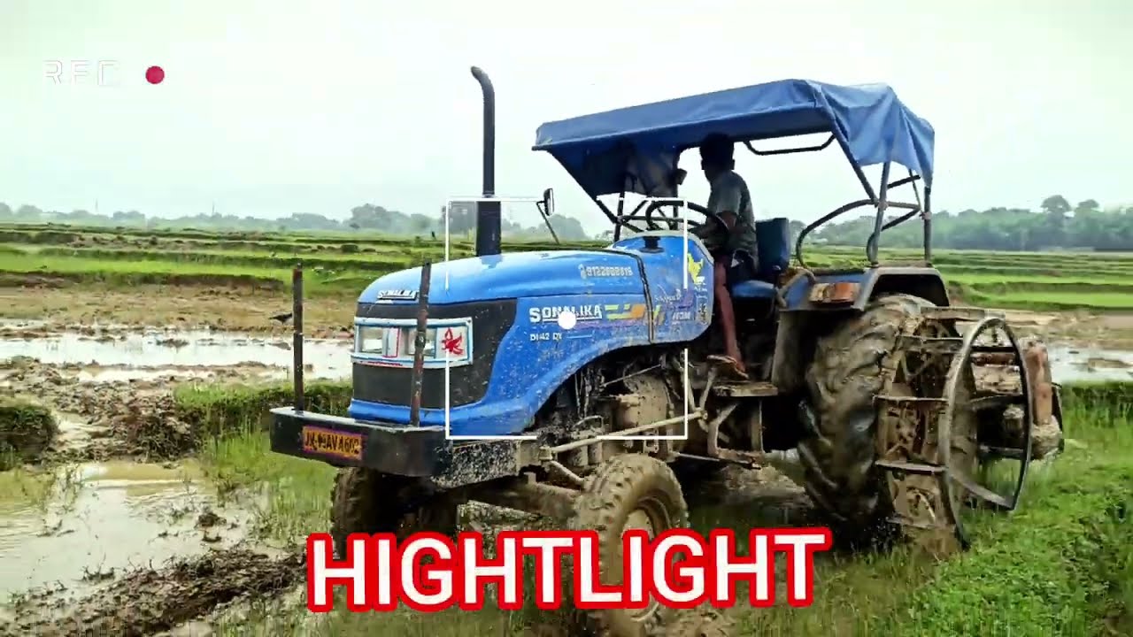 Sonalika Di 42 RX Sikandar || sonalika rotavator ||Tractor gaadi