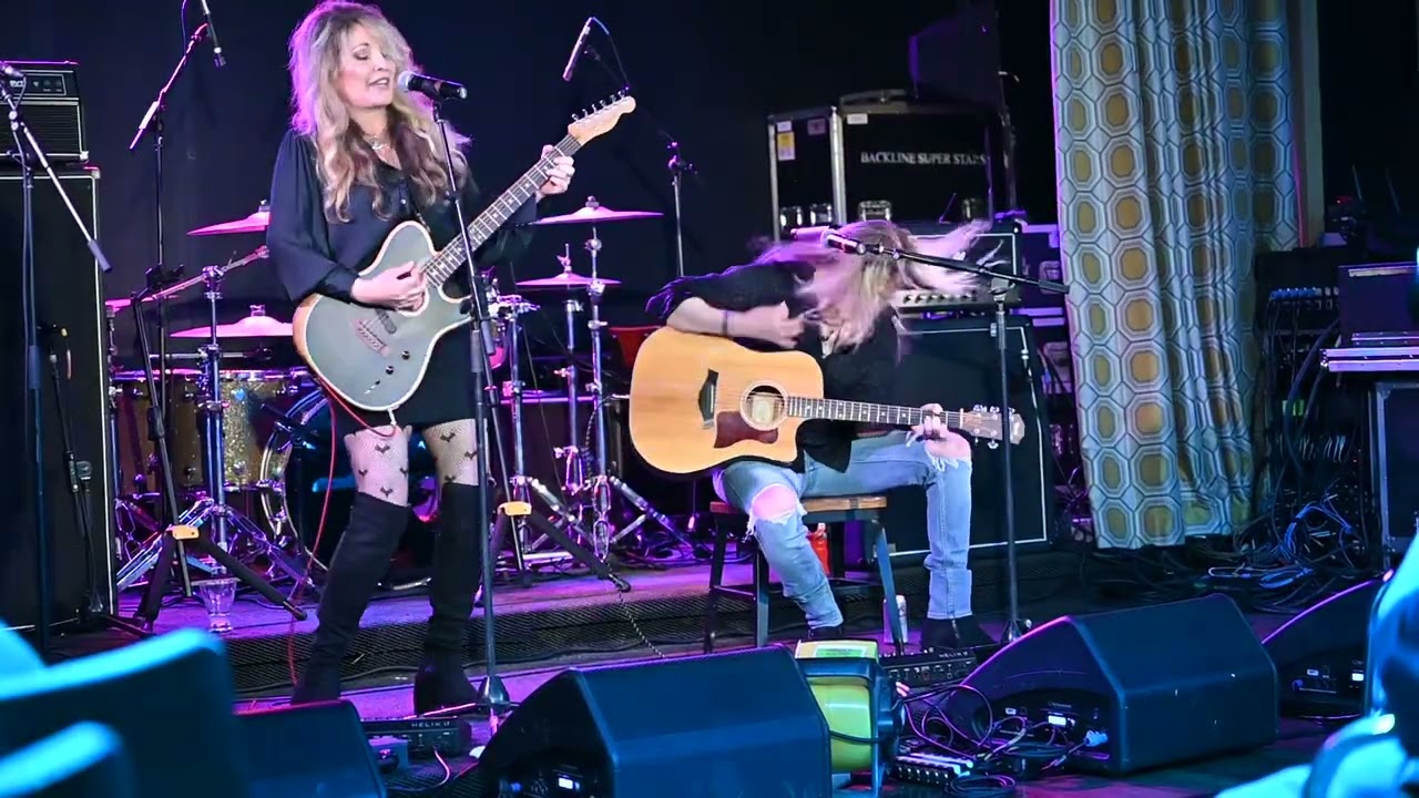 Janet Gardner and Justin James. “Edge Of A Broken Heart”. 2023 Monsters Of Rock.