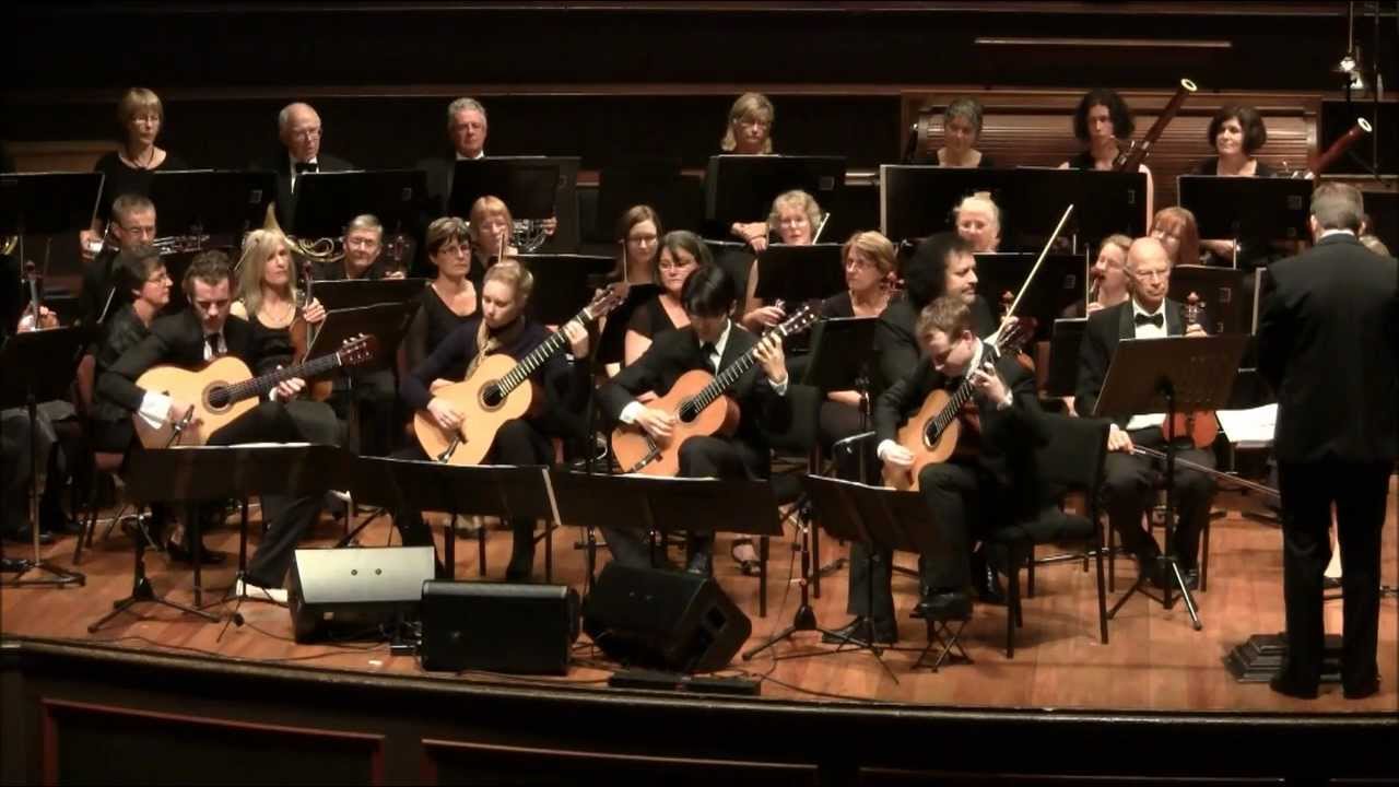 Concierto Andaluz (2nd Mvt) - NZ Guitar Quartet
