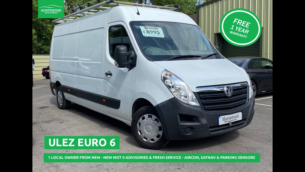 2016 VAUXHALL MOVANO 2.3 CDTI WHITE MANUAL EURO 6 - 129K MILES - FOR SALE