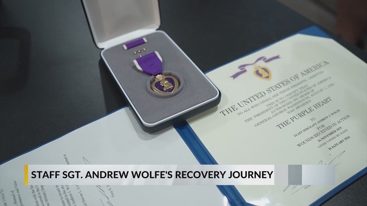 Staff Sgt. Wolfe shares his recovery journey after DC shooting