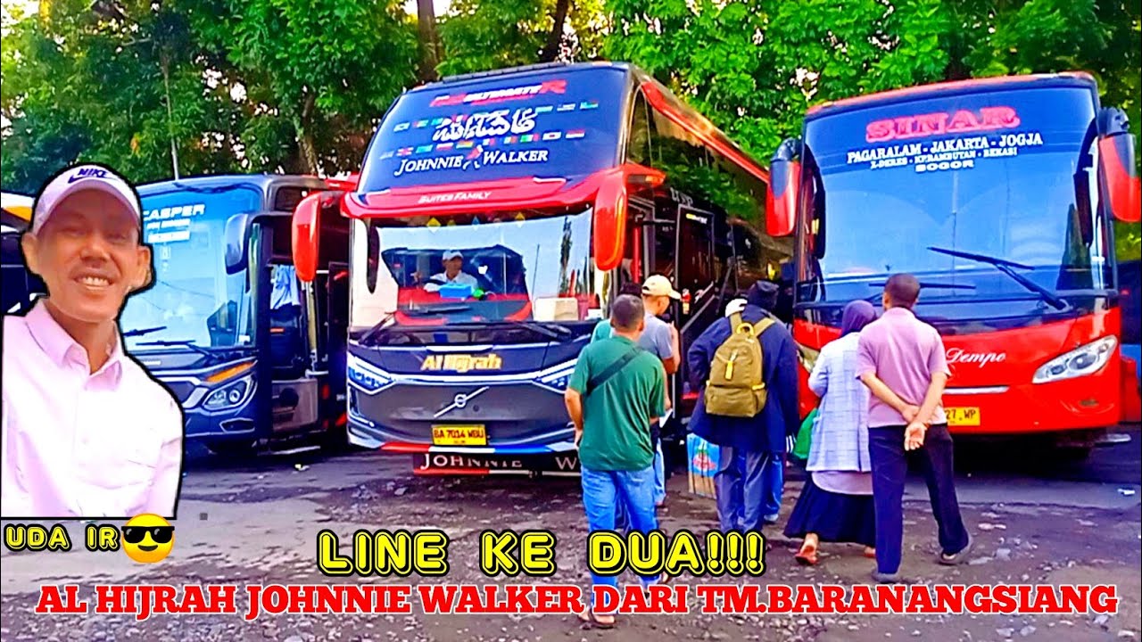 AKHIRNYA KETEMU JOHNNIE WALKER DI LINE KEDUANYA DARI TERMINAL BARANANGSIANG BOGOR MENUJU SUMBAR🤩🔥