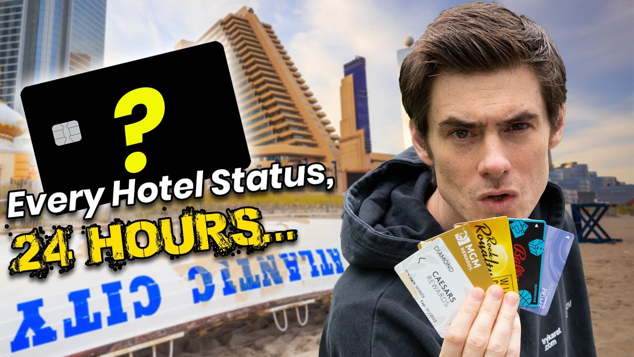 How I Got EVERY Atlantic City/Vegas Hotel Status in 24 Hours…