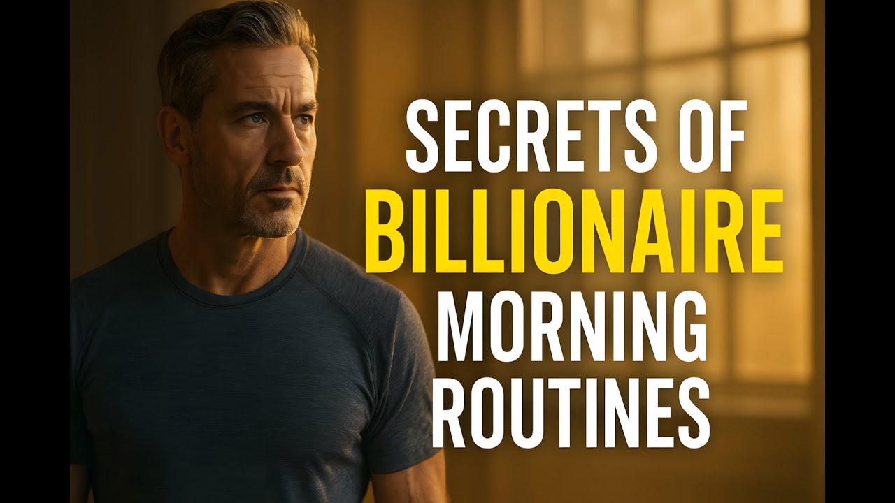 What Billionaires Do Before 8AM (Morning Motivation)