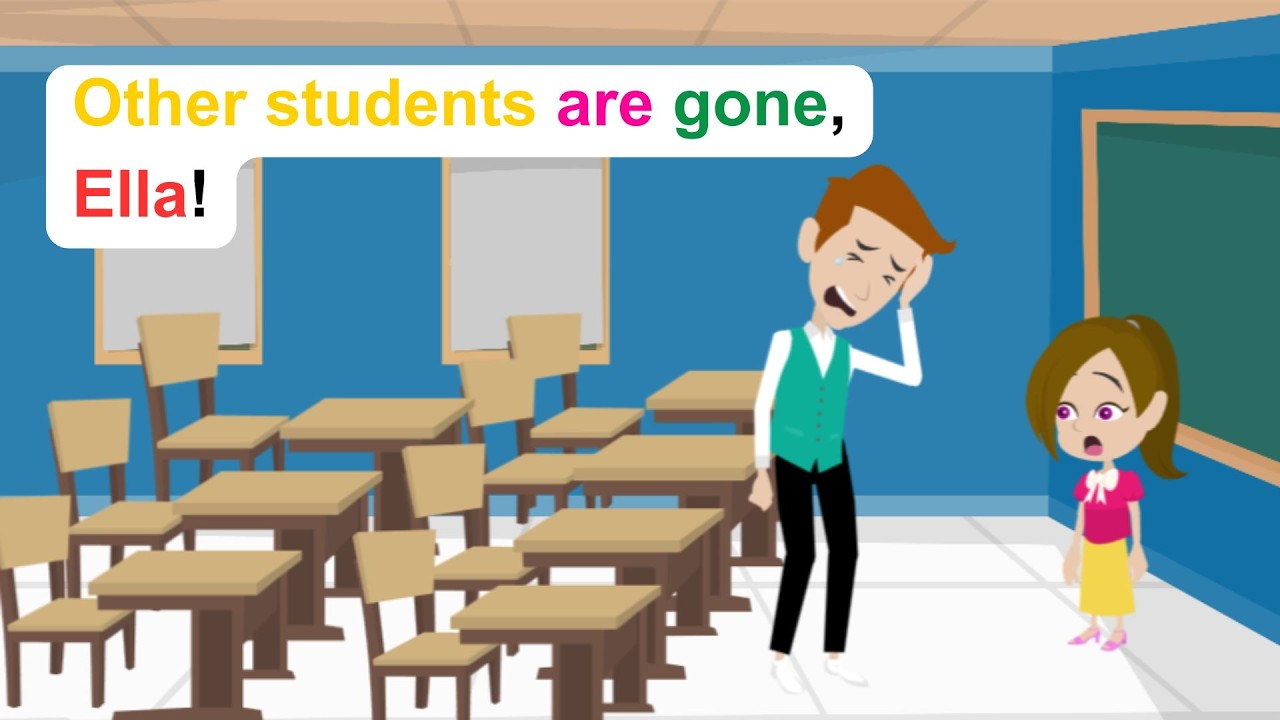 Everyone in Ella's class is gone - Comedy Animated Story - Ella English