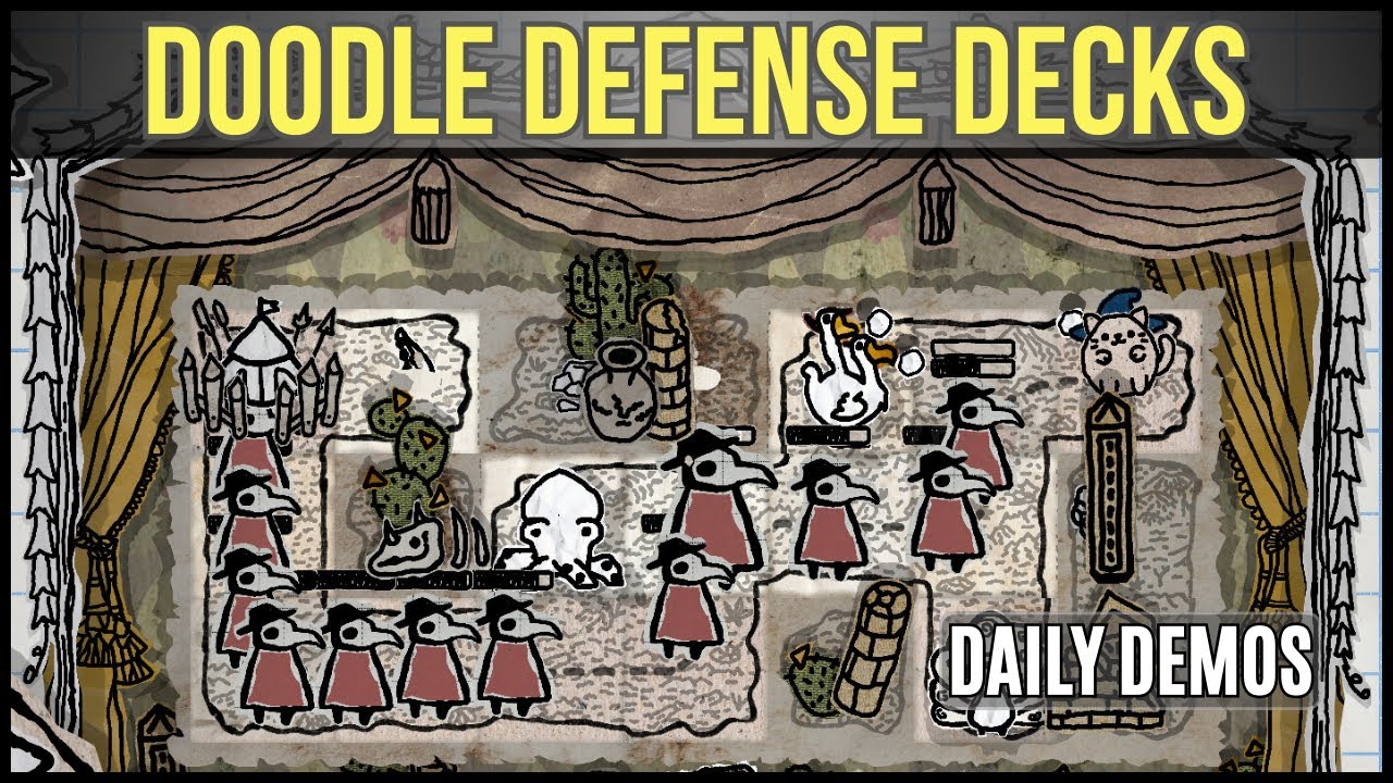 Hand of Hexes Casts Doodles Into Tower Defense Chaos