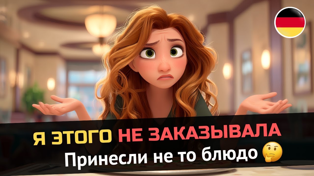 Жизненная история на немецком: Как справиться с неловкой ситуацией | A2-B1