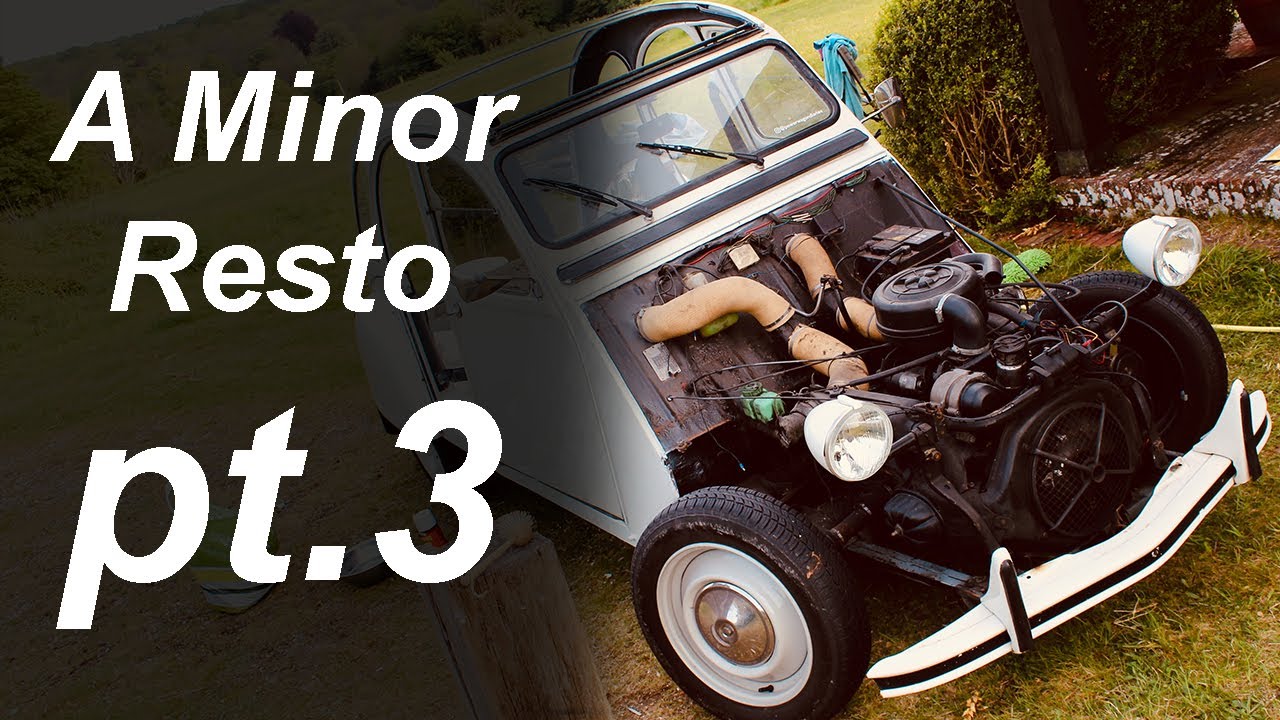 Restoring my own car - Citroen 2cv - Part 3