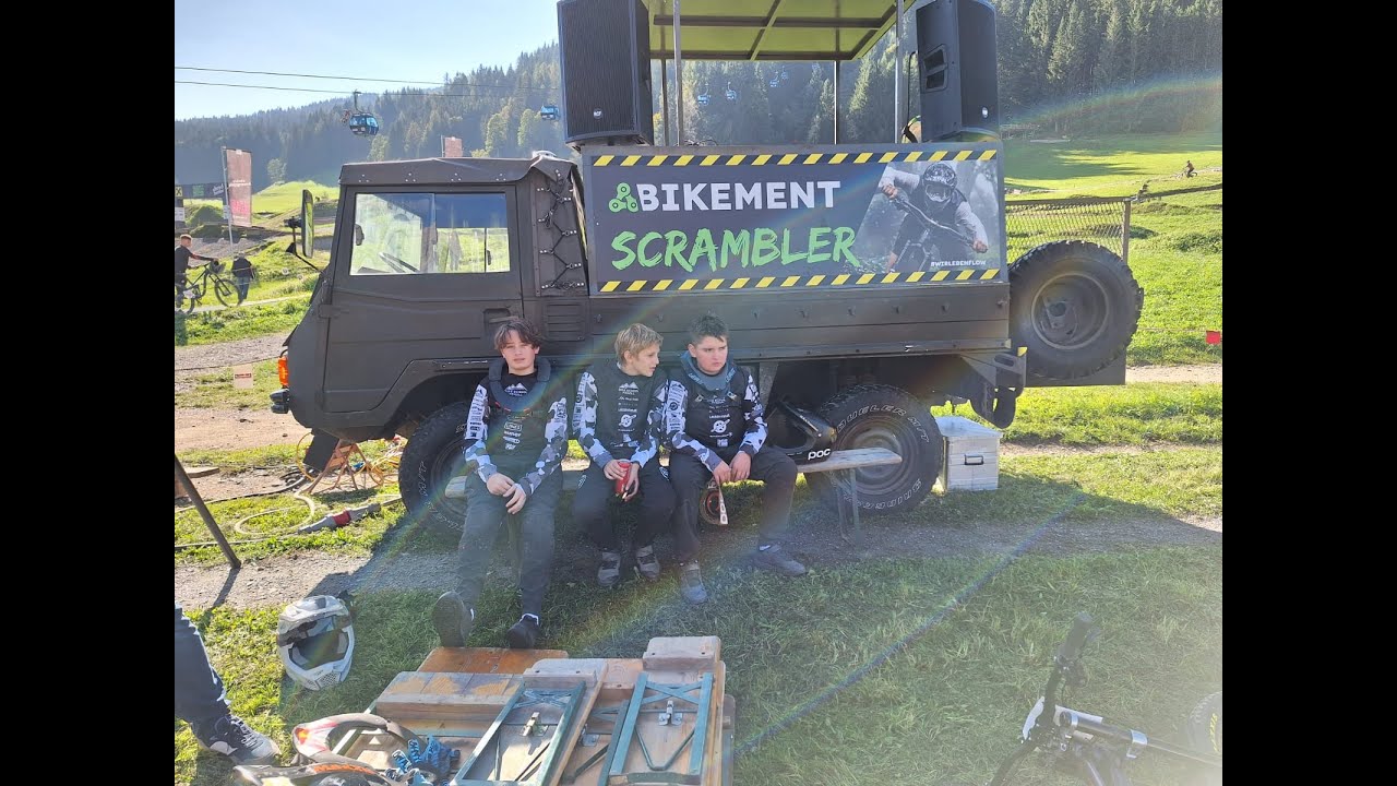 Letztes Rennen der Auner Austrian Gravity Series in  Leogang 2023. Race and Fun, what else?