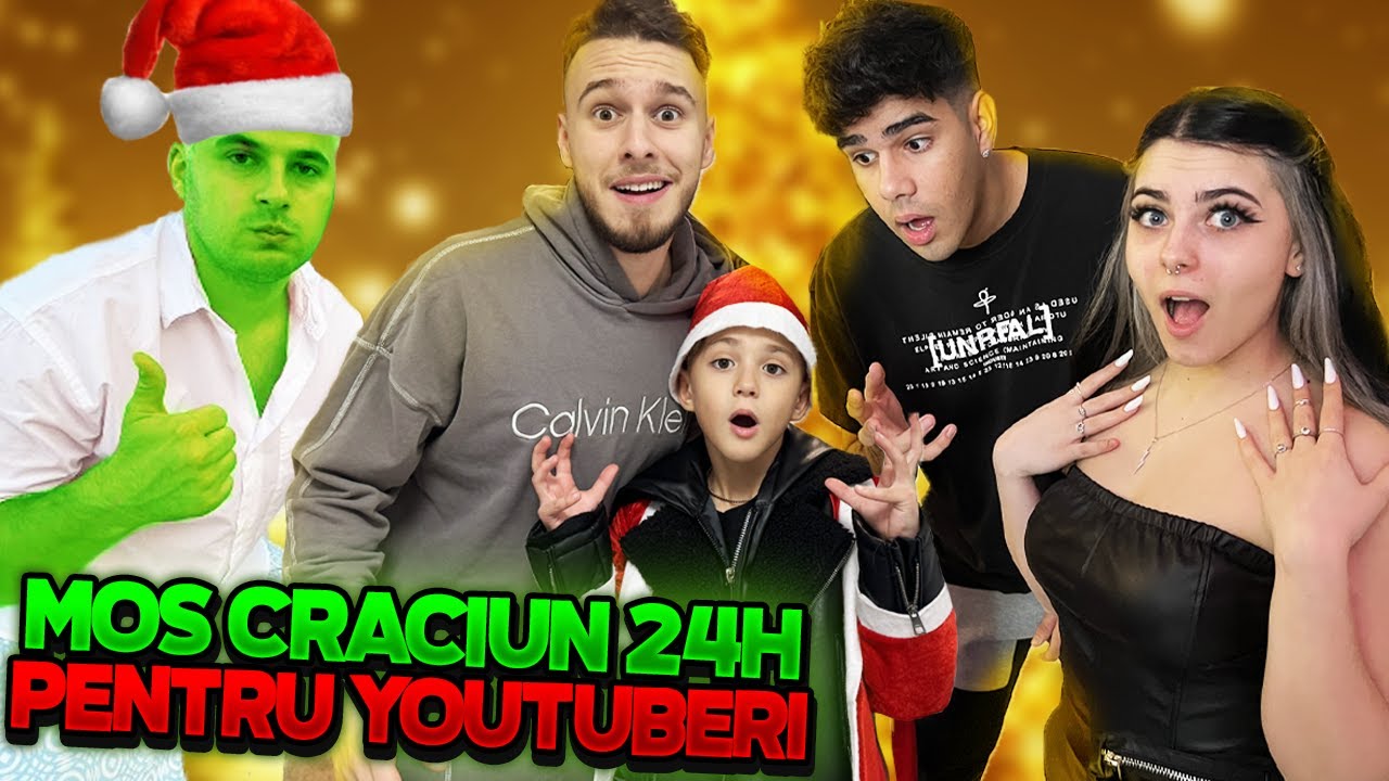 COLIND VLOGGERII DE CRACIUN !!! *sunt mos Craciun**