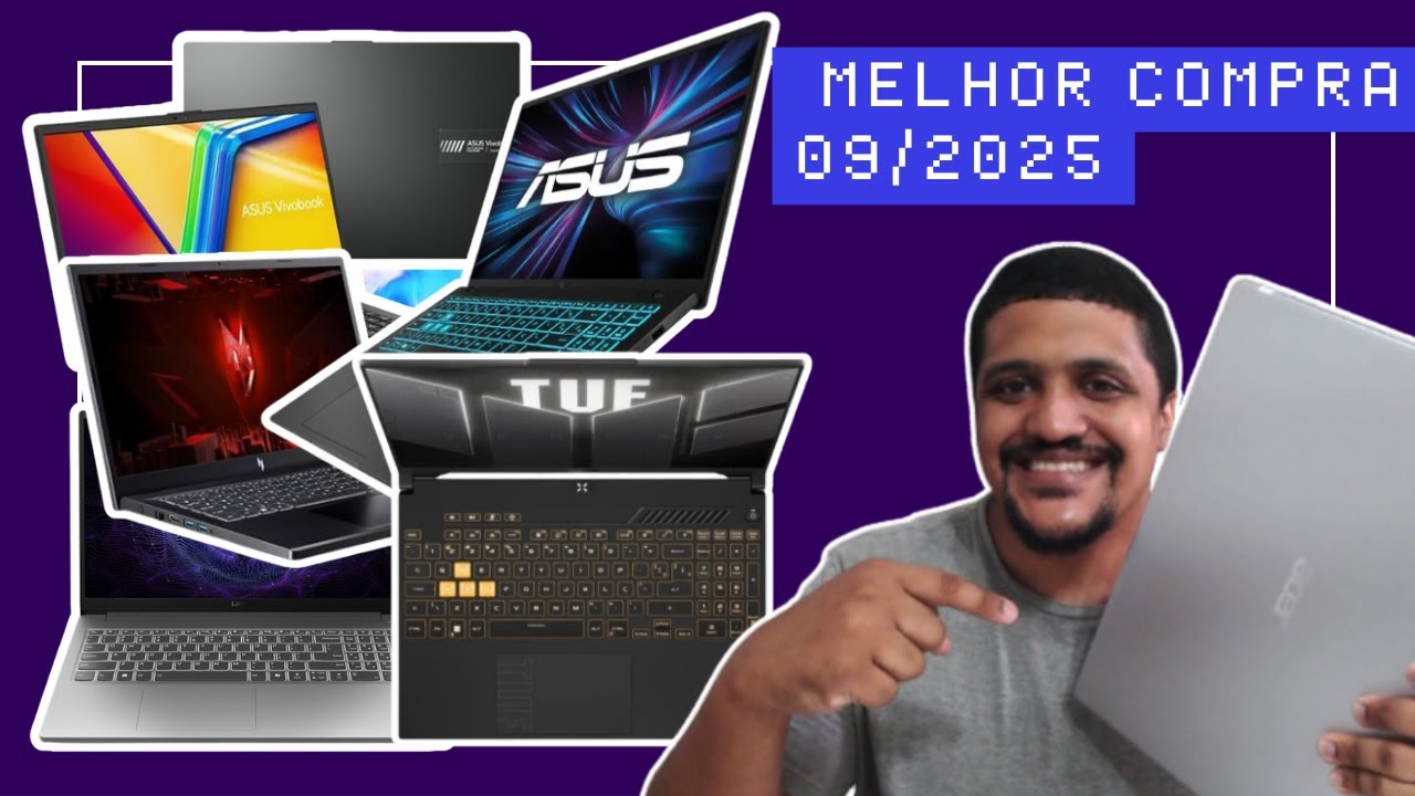 Excelentes NOTEBOOKS que valorizam CADA CENTAVO do seu DINHEIRO - Guia de compra | Setembro 2025