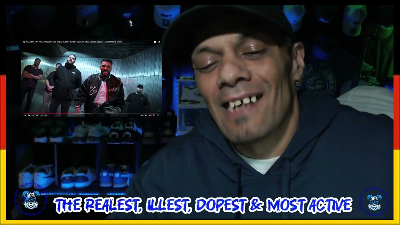 German Rap Reaction: SAMRA FEAT. KOLJA GOLDSTEIN - ROLL DURCH BERLIN