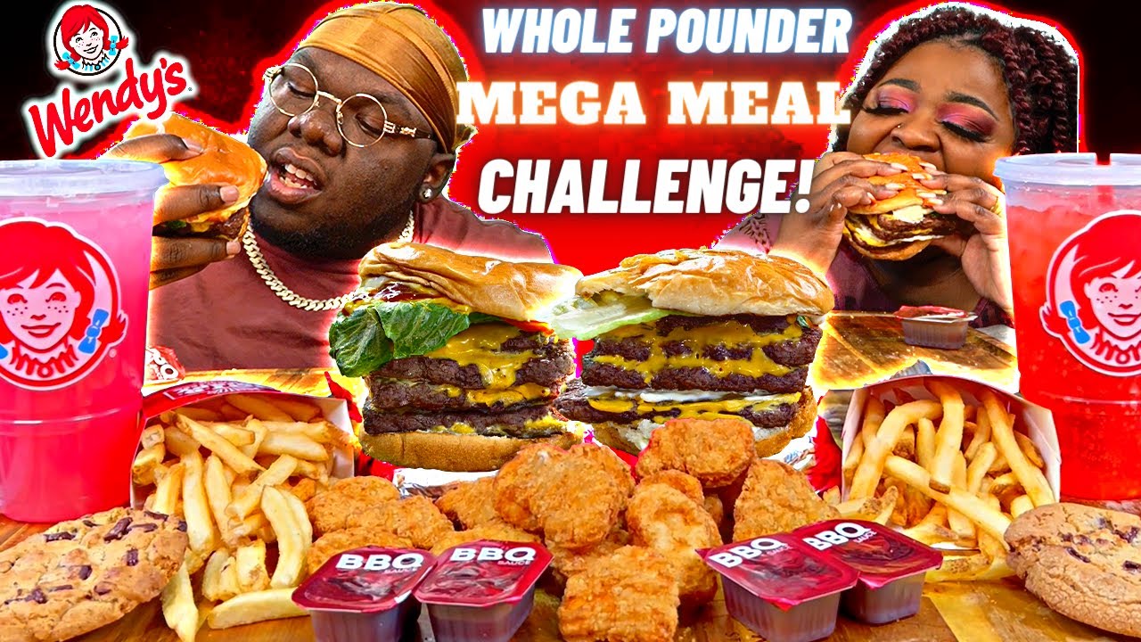 WHOLE POUNDER MEGA MEAL CHALLENGE!!! | HASHTAG THE CANNONS | MUKBANG EATING SHOW!