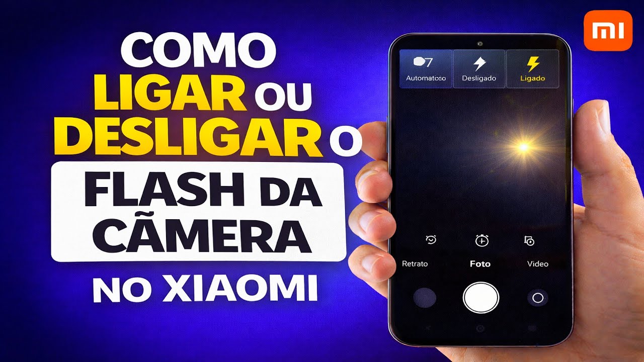 COMO LIGAR OU DESLIGAR O FLASH DA CÂMERA NO XIAOMI