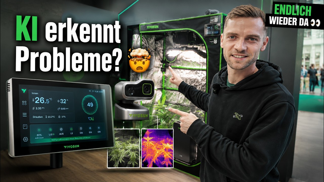 KI ver&auml;ndert den Homegrow komplett! Vivosuns Neuheiten auf der MJ26