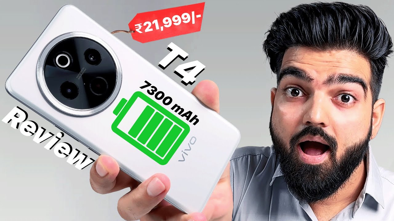Vivo T4 5G Review | 7300mAh Battery All Rounder