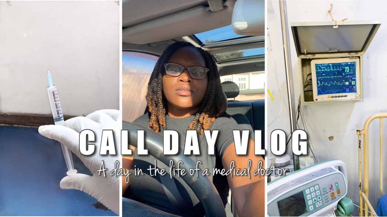 VLOG - Call day with me | Zambian doctor