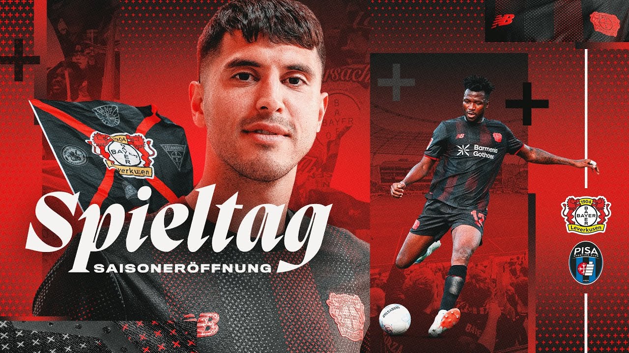 RE-LIVE: Bayer 04 Leverkusen 🆚 Pisa SC | Watch the Werkself in pre-season action!