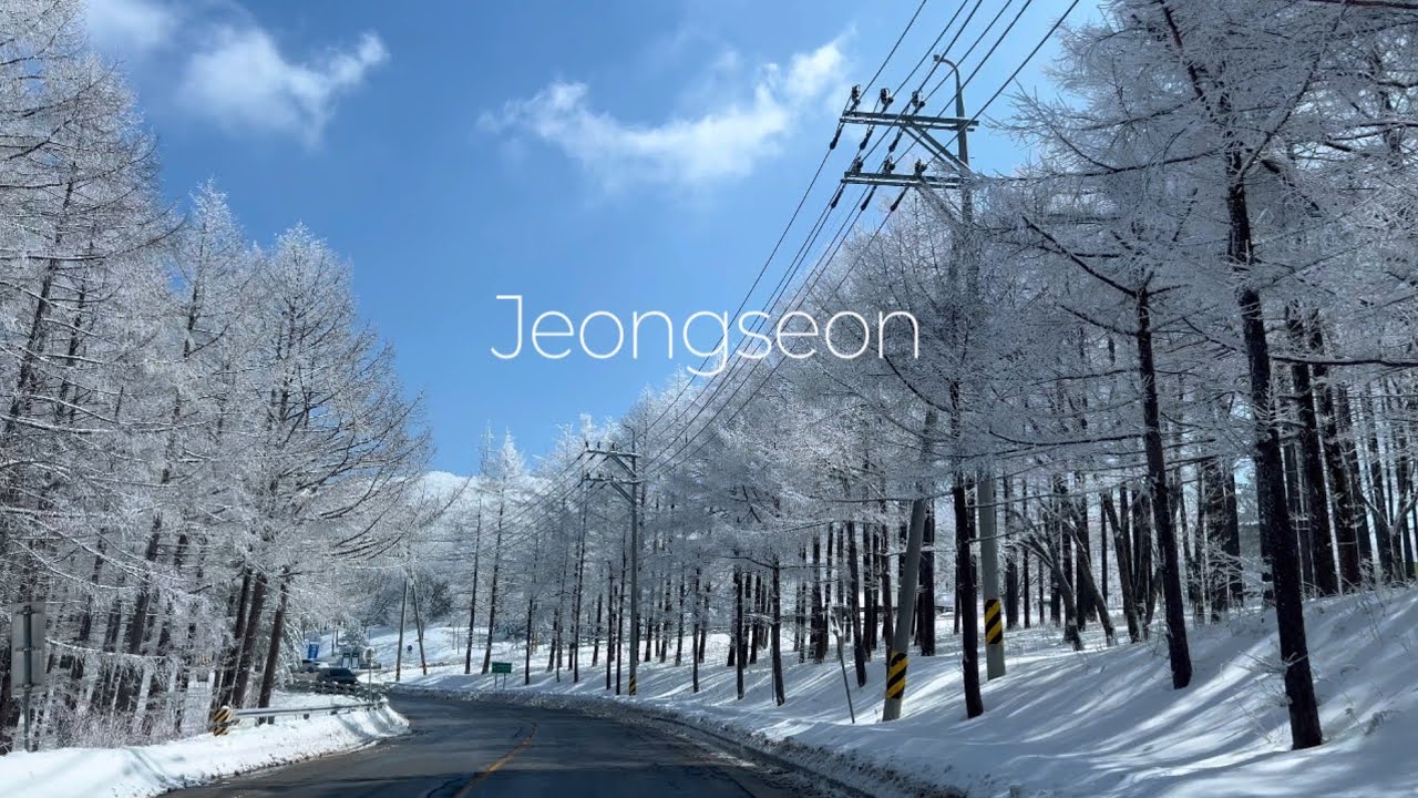 Driving to Korea’s Highest Mountain Pass | Manhangjae Rest Stop & Jeongseon Market Road Trip