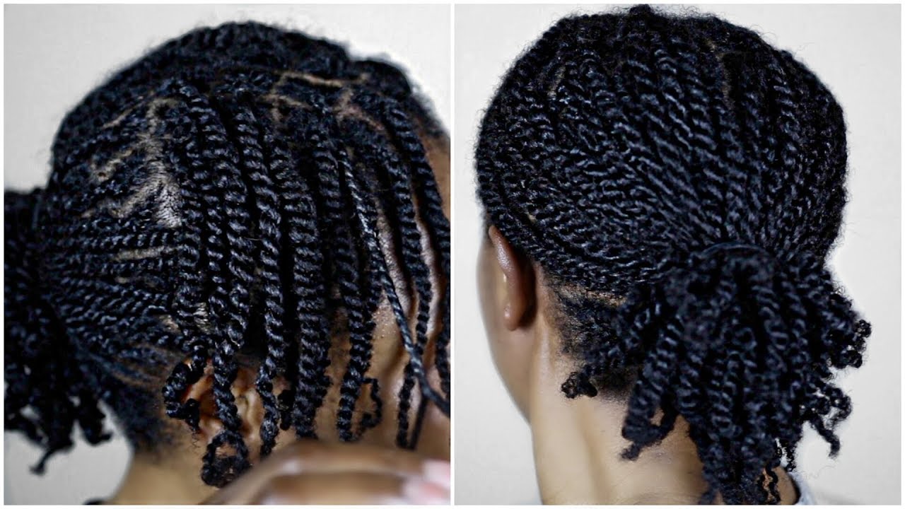 How to Twist Strand Twist Natural Hair to last longer | 4A 4B 4C