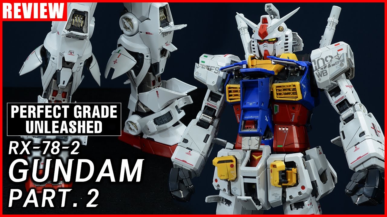 역시 역대급 PG - PG 언리쉬드 1/60 RX-78-2 건담 (Part 2) [REVIEW]