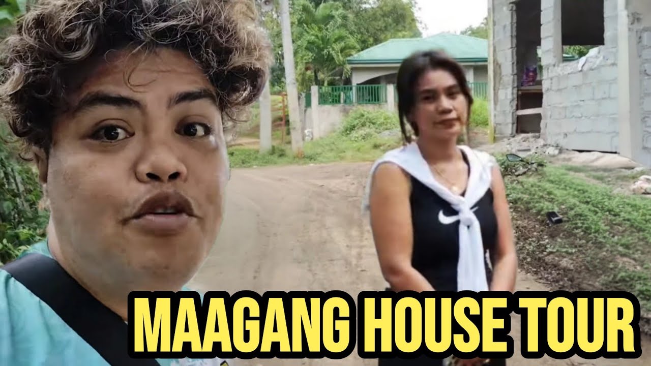 Maagang house tour @ReaFeelingera sa pinapagawa nyang bahay Kasama si @MomshieG 