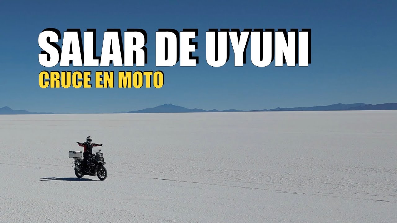 Cruce Salar de Uyuni en Moto, Bolivia