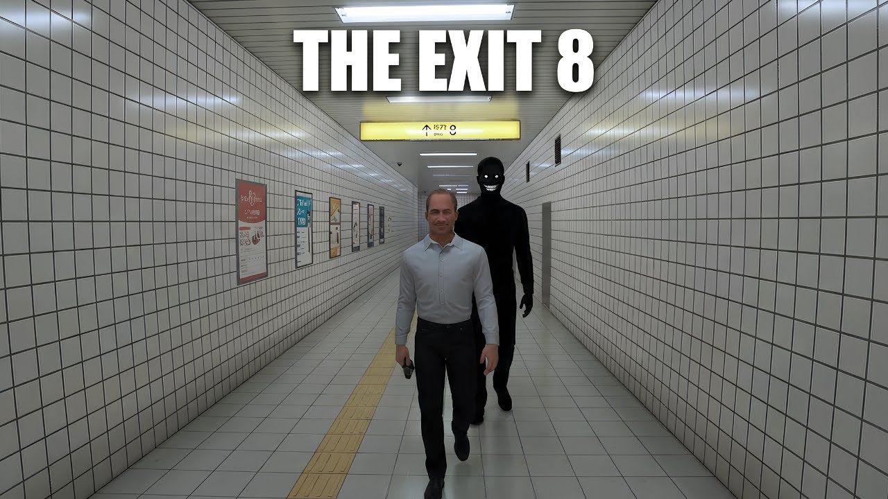 The Exit 8 Gameplay | Spot All Anomalies & Escape the Endless Subway #gameplay