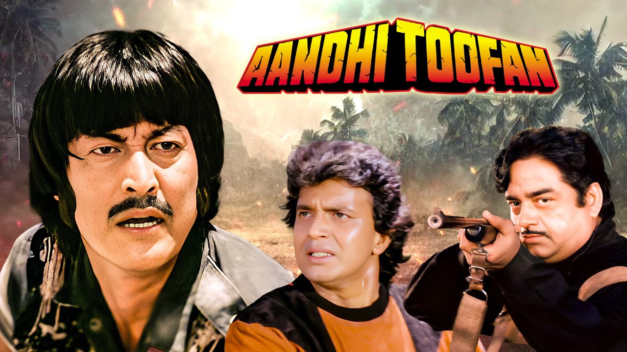 AANDHI TOOFAN Hindi Action Film - Shatrughan SInha - Shashi Kapoor - Danny Denzongpa - Full HD Film