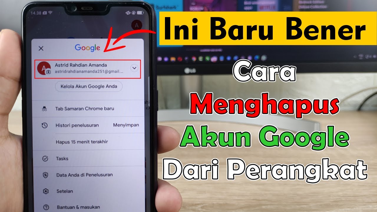Cara Hapus Akun Google Dari Perangkat