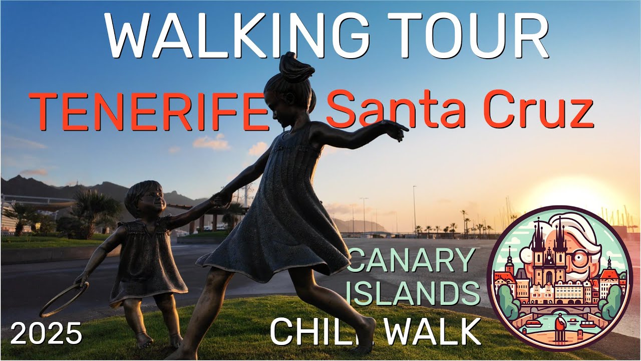 Chill walk during Sunrise in Santa Cruz - Tenerife - Canary Islands - 04/2025