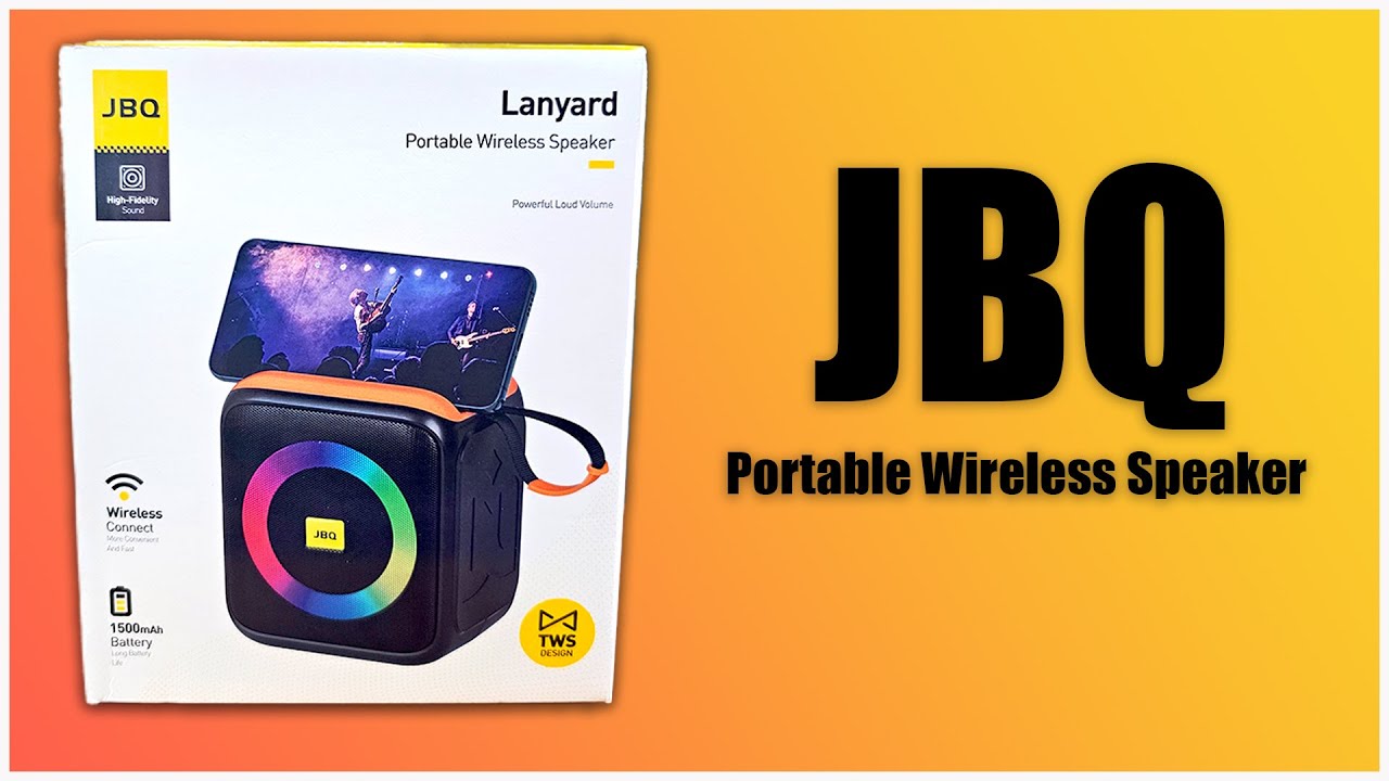 JBQ Lanyard Portable Wireless Speaker