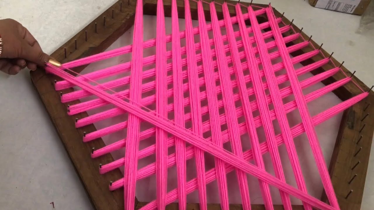 ऊन से बनाए table mat thalposh