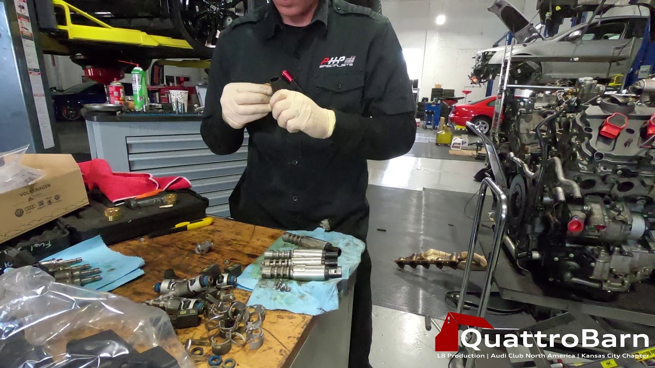 Audi S6 _ S8 V10 Injector Cleaning & Service