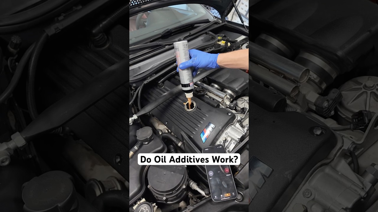 Работают ли присадки к маслу? #e46 #e46m3 #m3 #s54 #oil #liquimoly #engineoilflush #ceratec #oila...