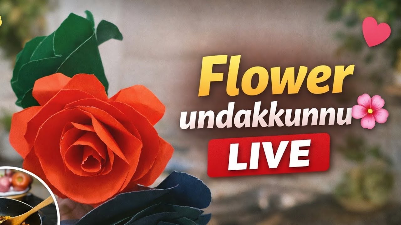 Relaxing floor flower work 🌼 Live”#livestream 