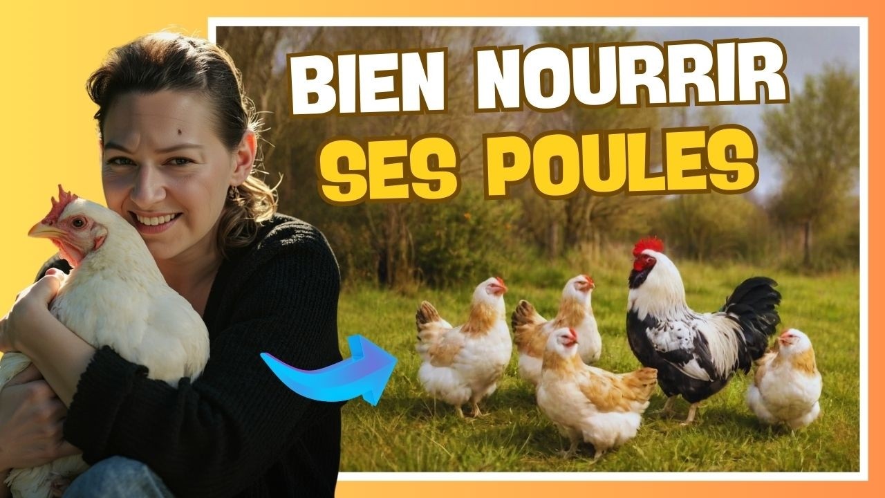 🐔 Bien nourrir ses poules pondeuses