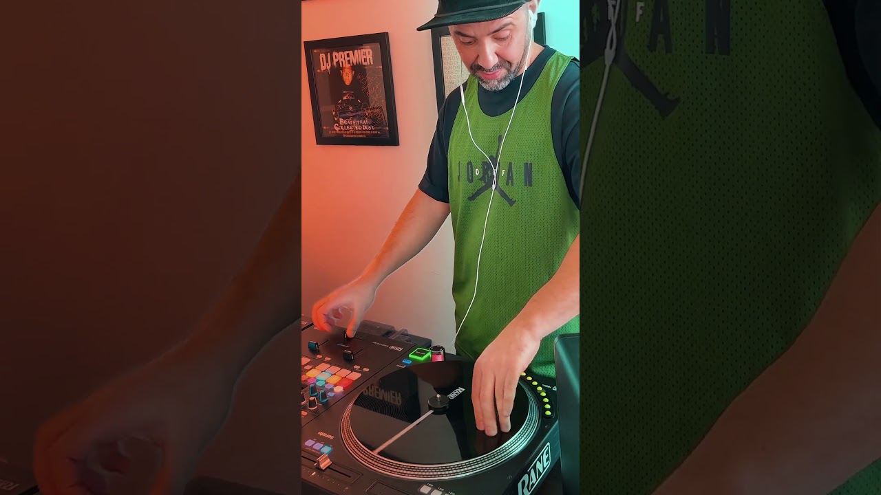 SCRATCH FREESTYLE ON RANE TWELVE TURNTABLES 🔥  #djshock #scratch
