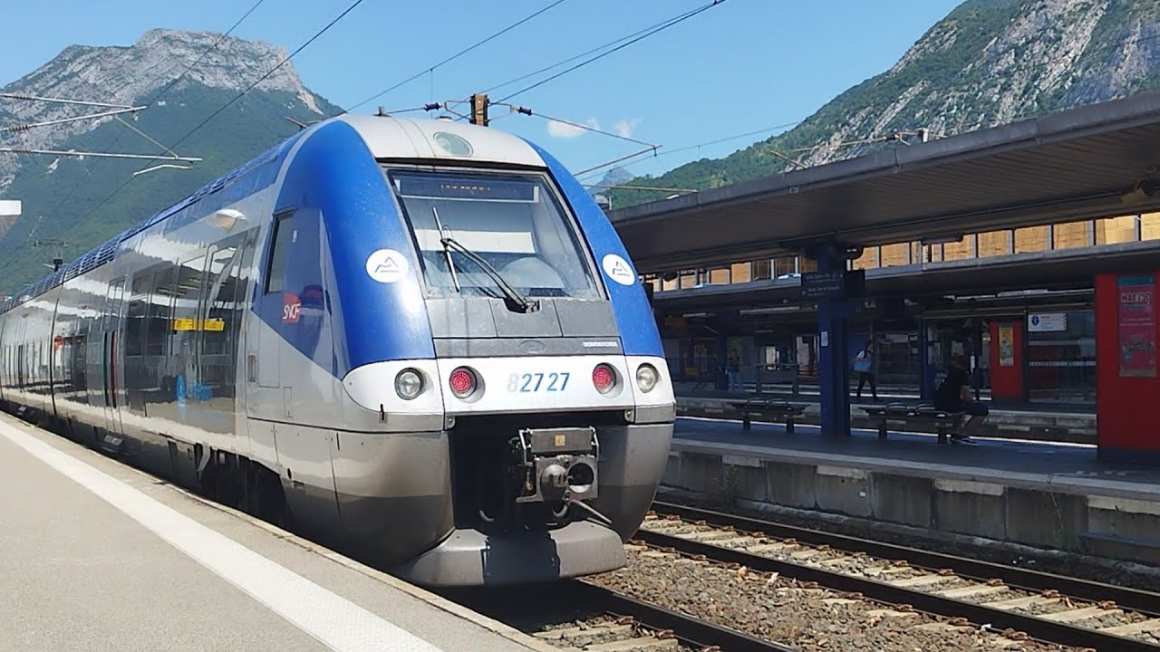 GPF n°106 : Trains en gare de Grenoble après on va Pont de Claix avec le TER AGC Saison 2