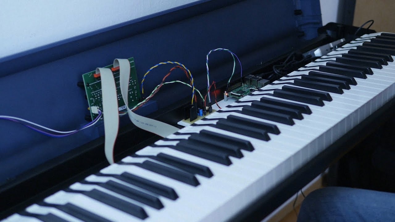 SamplerBox demonstration (full standalone piano with Raspberry Pi + Studiologic SL990)